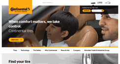 Desktop Screenshot of continental-ksa.com