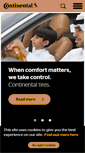 Mobile Screenshot of continental-ksa.com